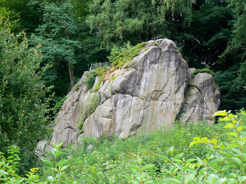 Externsteine - Felsen im Wald
