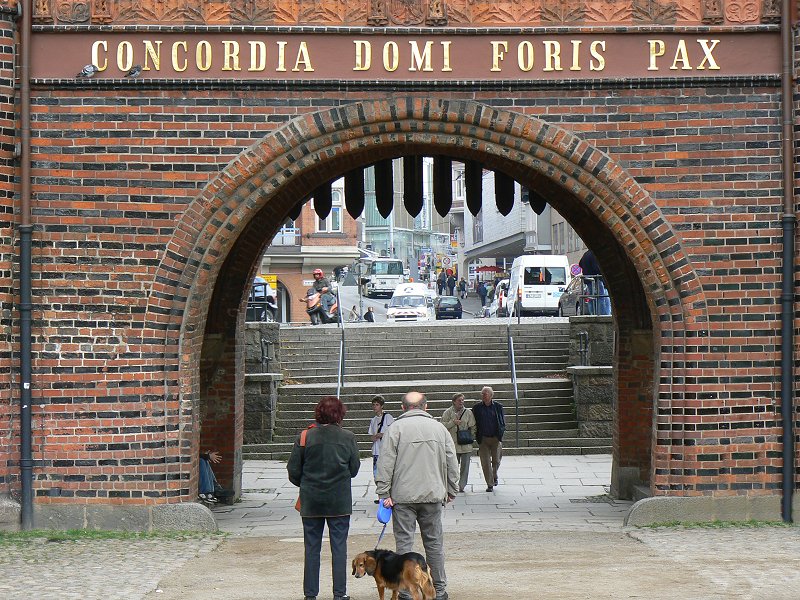 Concordia domi foris pax (Eintracht innen, draußen Friede)