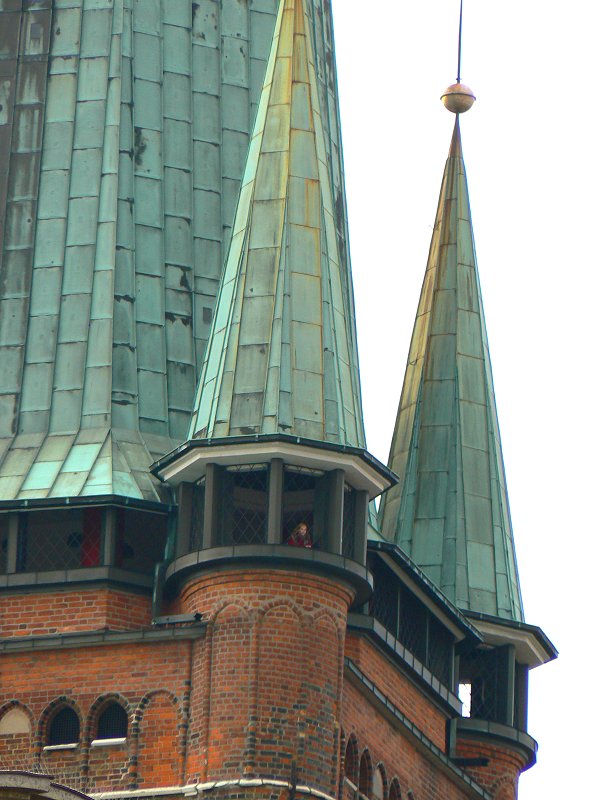 Turm der Petrikirche in Lübeck