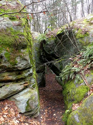 Das Ebnether Felsenlabyrinth