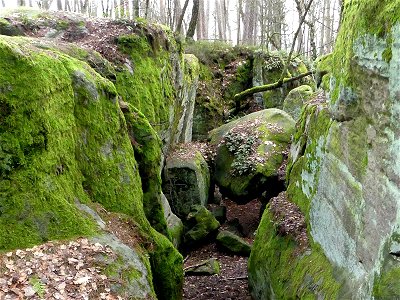 Felsenlabyrinth Ebneth in Oberfranken