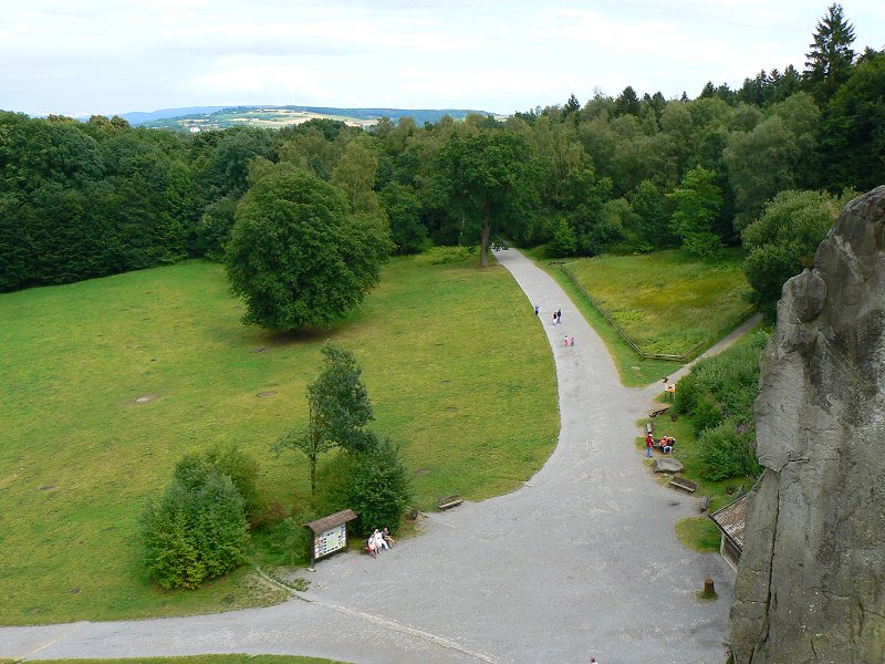 Aussicht vom Grottenfelsen