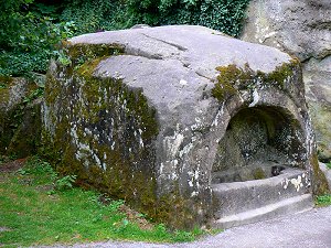 Externsteine - Grabfelsen