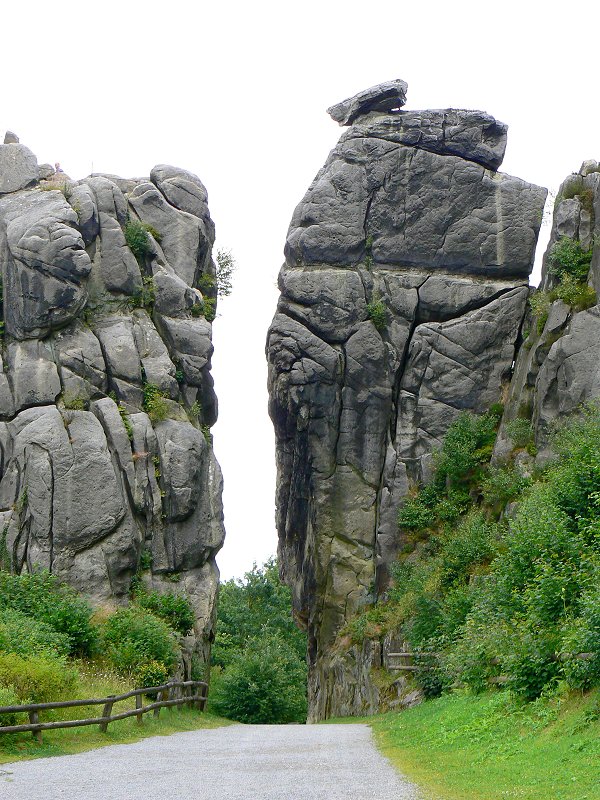 Externsteine - Wackelsteinfelsen