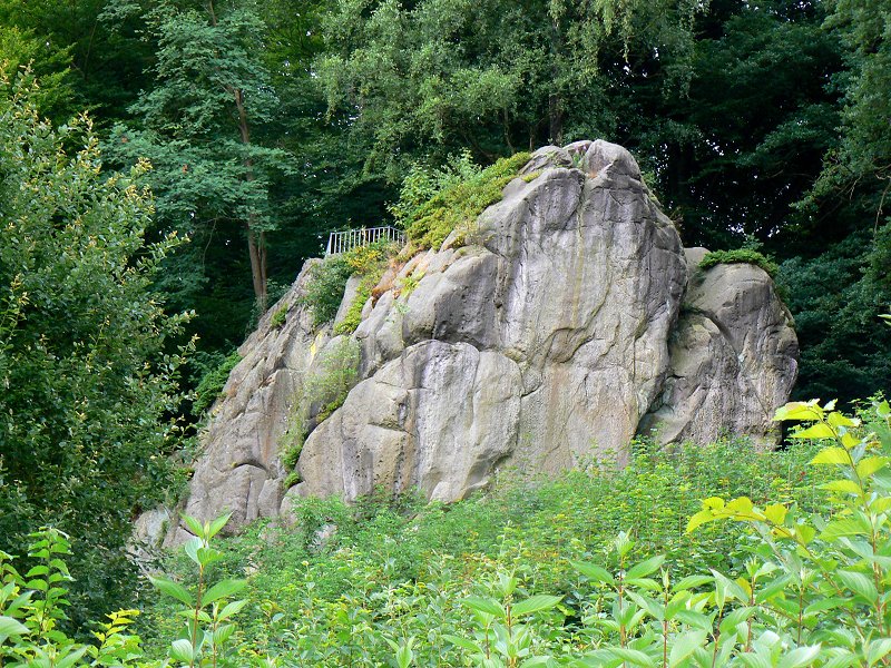 Externsteine - Felsen im Wald