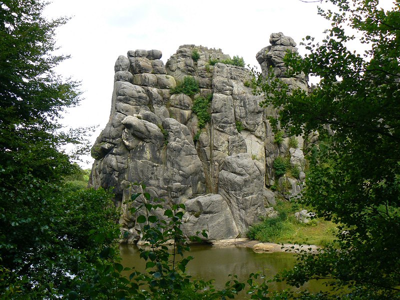 Wiembecke-Weiher an den Externsteinen