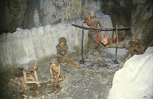 Höhlenbewohner im Neolithikum