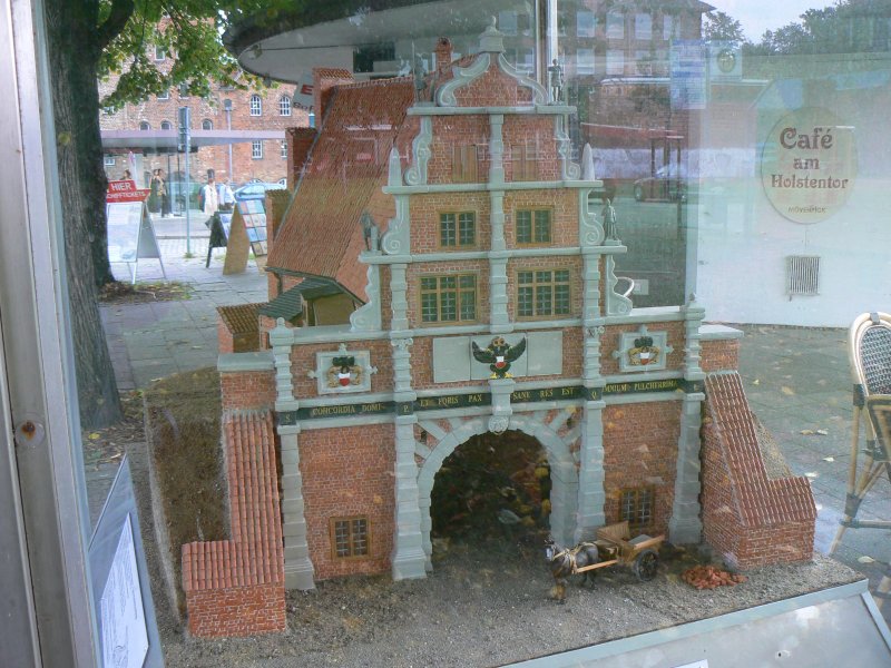 Äußeres Holstentor in Lübeck