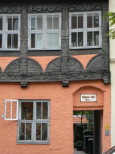 Altes Bürgerhaus in der Lübecker Altstadt