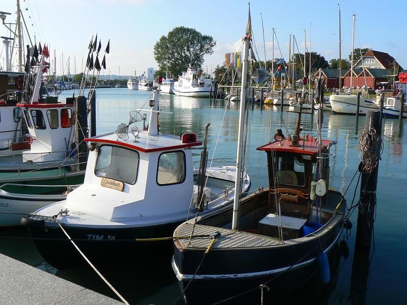 Der Hafen von Niendorf