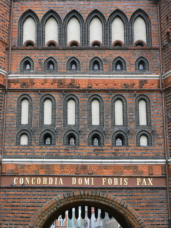 Mittelteil des Holstentors