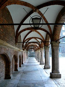Arkaden am Lübecker Marktplatz