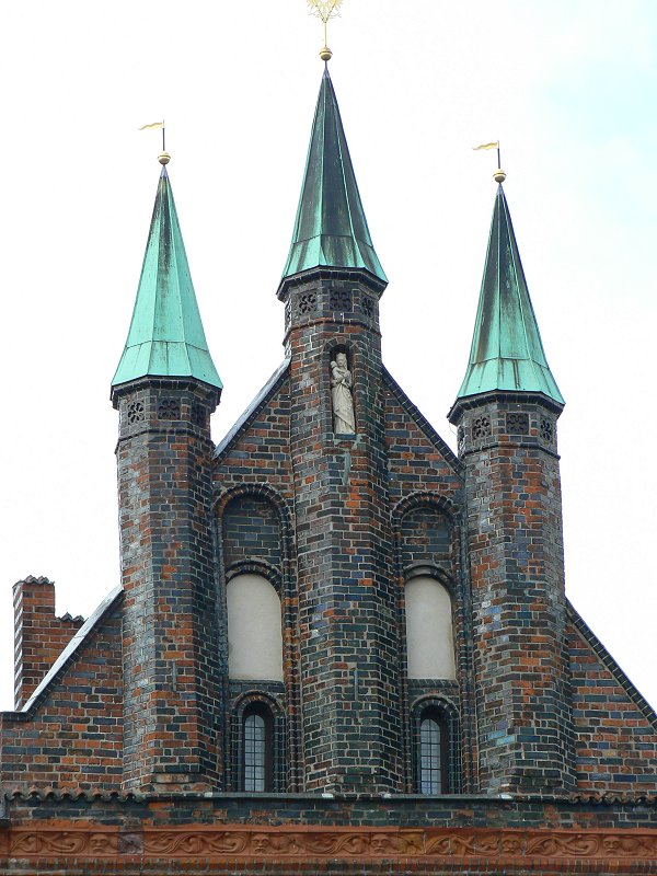 Holstentor: Madonna mit Kind