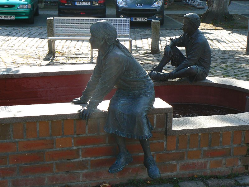 Timmermann-Brunnen in Travemünde