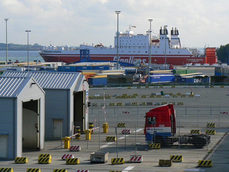 Der Skandinavienkai bei Travemünde