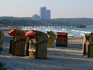 Strandkörbe am Timmendorfer Strand