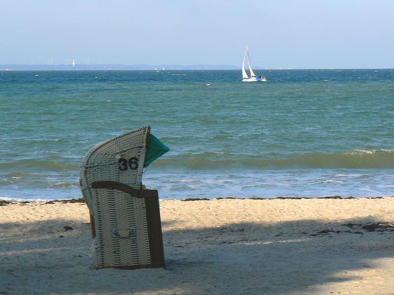 Strandkorb am Timmendorfer Strand