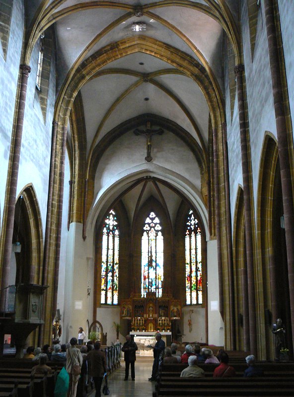 Gotische Stadtpfarrkirche St. Johannes Baptist in Nabburg