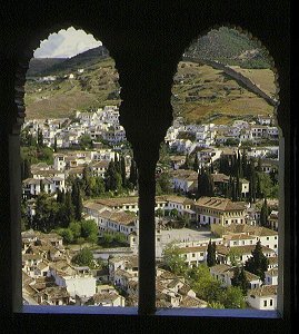 Granada - Aussicht von der Alhambra