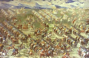 El Escorial - Saal der Schlachten