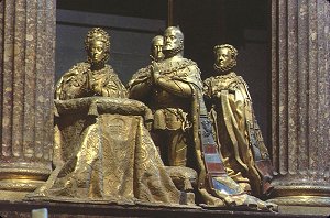 El Escorial - Kenotaph (Leeres Grab) für Philipp II. (Felipe II.)