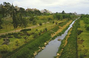 Valencia - Der Fluss Rio Duria