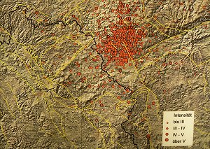 Schwarmbeben im Dreiländereck Bayern - Sachsen - Tschechien