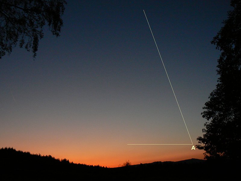 UFO: Flugbahn des Unbekannten Flidegenden Objekts